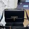 Prada 1BD320 Flap Shoulder Bag in Leather Black