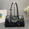 Prada 1BD376 Medium Shoulder Bag in Leather Black