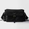Prada 1BD391 Explore Large Shoulder Bag with Flap in Nappa Leather Black