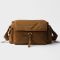 Prada 1BD391 Explore Large Shoulder Bag with Flap in Re-Nylon Brown