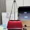 Prada 1BD395 Tumulte Small Bag in Nappa Leather Red