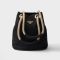 Prada 1BE082 Mariner Small Bucket Bag in Re-Nylon Black