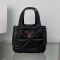 Prada 1BG451 Mini Tote Bag in Nappa Leather Black
