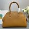 Prada 1BG524 Large Tote Bag in Saffiano Leather Brown