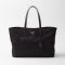 Prada 1BG527 Re-Edition 1978 Large Tote Bag in Re-Nylon and Saffiano Leather Black