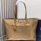 Prada 1BG527 Re-Edition 1978 Large Tote Bag in Re-Nylon and Saffiano Leather Brown
