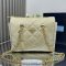 Prada 1BG529 Re-Edition 1995 Chaine Medium Tote Bag in Re-Nylon Beige