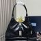 Prada 1BG570 Large Tote Bag in Leather Black