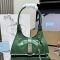 Prada 1BG580 Small Tote Bag in Leather Green