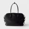 Prada 1BG600 Large Tote Bag in Leather Black