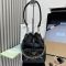 Prada 1BH038 Re-Edition 1995 Chaine Bucket Bag in Re-Nylon Black