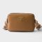 Prada 1BH082 Small Shoulder Bag in Leather Brown