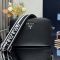 Prada 1BH082 Small Shoulder Bag in Leather with Shoulder Strap Black