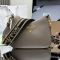 Prada 1BH193 Shoulder Bag in Leather Grey