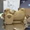 Prada 1BH204 Re-Edition 2005 Crochet Bag in Raffia Beige