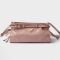 Prada 1BH215 Bonnie Small Shoulder Bag in Leather Pink