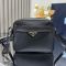 Prada 1BH218 Re-Edition 1978 Mini Shoulder Bag in Re-Nylon and Saffiano Leather Black