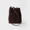 Prada 1BH288 Mini Shoulder Bag in Leather Brown