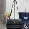 Prada 1BN022 Small Shoulder Bag in Leather Black