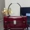 Prada 1BN026 Medium Handbag in Leather Burgundy