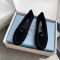 Prada 1D192O Loafers Women Suede Black