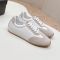 Prada 1E151O Sneakers Women Nappa Leather and Suede Grey