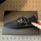 Prada 1E460O Collapse Sneakers Women Canvas with Buckled Strap Black