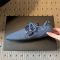 Prada 1E460O Collapse Sneakers Women Canvas with Buckled Strap Blue