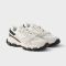 Prada 1E506O Sneakers Unisex Mesh Fabric and Suede White