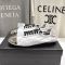 Prada 1E990N Collapse Sneakers Women Suede and Re-Nylon with Metal Toecap White