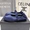 Prada 1F215O Collapse Ballet Flats Women Re-Nylon and Suede Blue