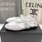 Prada 1F215O Collapse Ballet Flats Women Re-Nylon and Suede White