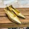Prada 1I188O Pumps Women Leather Gold
