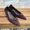 Prada 1I188O Triangle Logo Pumps Women Suede Coffee