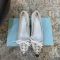 Prada 1I612O Pumps Women Antiqued Leather White