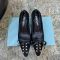 Prada 1I612O Pumps Women Suede Black