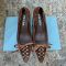 Prada 1I612O Pumps Women Suede Brown