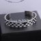 Prada 1IB846 Enameled Bracelet In Metal Silver