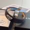 Prada 1IH080 Headband in Re-Nylon with Crystals Logo Black