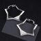 Prada 1IO206 Star Earrings In Metal Silver