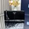 Prada 1MB051 Pouch in Leather Black/Silver