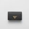 Prada 1MC122 Card Holder in Saffiano Leather Black
