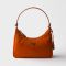 Prada 1N204M Re-Edition 2005 Mini Bag in Re-Nylon and Saffiano Orange
