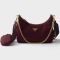 Prada 1BH204 Re-Edition 2005 Bag in Re-Nylon Burgundy