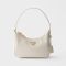 Prada 1N204W Re-Edition 2005 Mini Bag in Saffiano Leather White