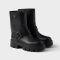 Prada 1U187O Booties Women Leather Black