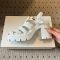 Prada 1X267O Platform Sandals Women Raffia White