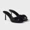 Prada 1XX789 Slides Women Mesh Fabric Black