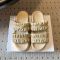 Prada 1XZ795 Matelasse Flatform Slides Women Nappa Leather Beige