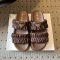 Prada 1XZ795 Matelasse Flatform Slides Women Nappa Leather Brown